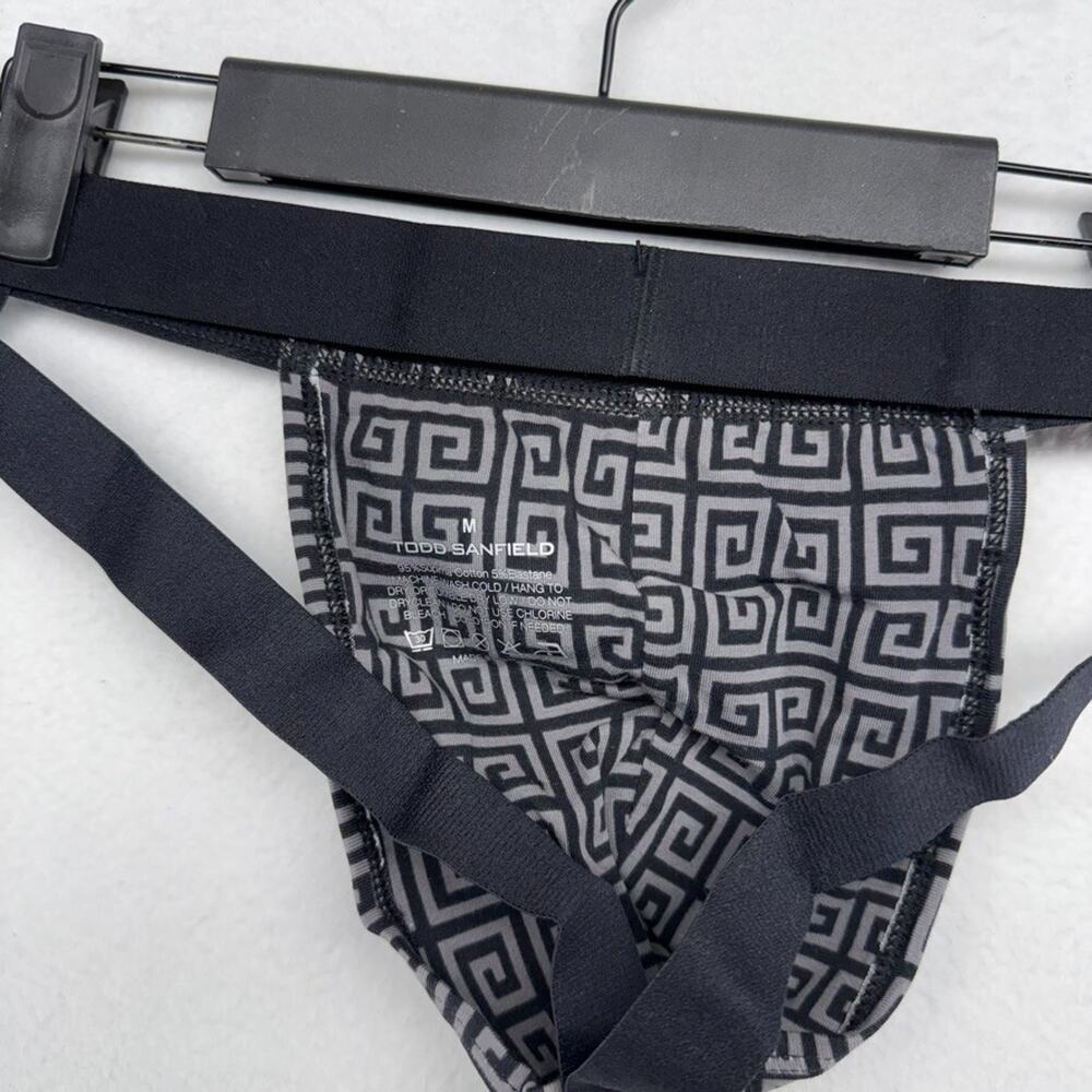 Todo Sanfield Men's Black and Gray Briefs - Picture 5 of 6